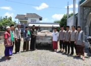 Jumat Curhat Polres Loteng Salurkan Semen Untuk Pembangunan Masjid di Prateng.