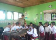 Peduli Gizi Anak, Polsek Gerung Amankan Distribusi MBG