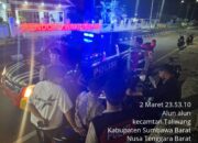 Jamin Kenyamanan di Bulan Ramadhan, Sat Sabhara Polres Sumbawa Barat Tingkatkan Patroli Malam Hari