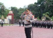 Kapolres Sumbawa Pimpin Upacara Hari Kesadaran Nasional Dan Pemberian Reward Anggota Berprestasi