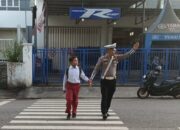 Sat Lantas Polres Bima Kota Gelar Rawan Pagi/Strong Point di Sejumlah Titik Strategis