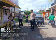 Polsek Utan Laksanakan Patroli Dan Sosialisasi Tolak Aksi Premanisme