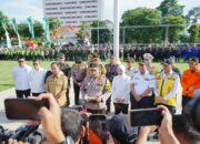 Kapolri Pimpin Apel Gelar Pasukan Operasi Ketupat 2025 di Surabaya