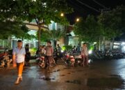 Polisi Siaga! Pengamanan Tarawih di Labuapi Berjalan Lancar