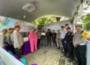 Kapolres Dompu Kunjungi Tiga Pos PAM, Apresiasi Personel dan Tekankan Kesiapsiagaan