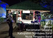 Ciptakan Kondisi Aman Pasca Lebaran, Sat Samapta Polres Sumbawa Barat Laksanakan Patroli Dialogis