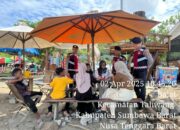 Berikan Rasa Aman dan Nyaman, Sat Samapta Polres Sumbawa Barat Lakukan Patroli di Objek Wisata