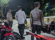 Ciptakan Situasi Aman, Anggota Piket Polsek Taliwang Laksanakan Patroli Dialogis