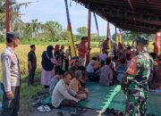 Polsek Jereweh Beri Pengamanan Kegiatan Masyarakat Tradisi Kearifan Lokal Sedekah Lang