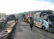 Sat Samapta Polres Bima Kota Laksanakan Rawan Pagi di Titik Rawan Macet