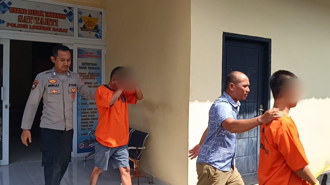 Jaringan Narkoba Antar Kabupaten Terbongkar, Tiga Pengedar Diringkus Polres Lombok Barat