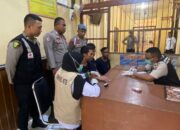 Si Dokkes Polres Bima Kota Laksanakan Pemeriksaan Kesehatan Rutin terhadap Tahanan