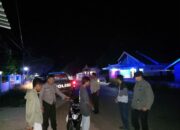 Polsek Wawo Laksanakan Patroli Blue Light untuk Minimalisir Gangguan Harkamtibmas