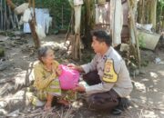 Polsek Batulayar Tunjukkan Kepedulian dengan Bantuan Nutrisi Mantap kepada Lansia