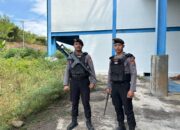 Unit Pamobvit Sat Samapta Polres Bima Kota Lakukan Pengamanan dan Patroli di Objek Vital PLTMG Bonto Bima