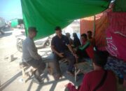 Polsek Kawasan Pelabuhan Laut Bima Gelar Jumat Curhat Bersama Buruh dan Penumpang Kapal