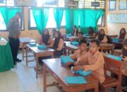 Polsek Madapangga Kawal Pendistribusian 3.415 Paket Makan Bergizi Gratis di 44 Sekolah