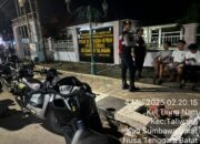 Patroli Dialogis Sat Samapta Polres Sumbawa Barat: Antisipasi Gangguan Kamtibmas dan Berikan Edukasi ke Remaja