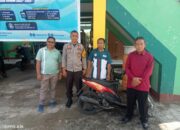 Bhabinkamtibmas Polsek Rasbar Respon Cepat Laporan Terkait Sepeda Motor Pelaku Pencurian di MAN 1 Kota Bima