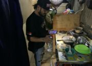 Tim Opsnal Polsek Rasbar Gerebek Warung Penjual Miras di Kawasan Amahami