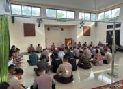 Polres Bima Kota Rutin Laksanakan Binrohtal, Bentuk Karakter Personel yang Humanis dan Berintegritas