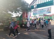 Polsek Tanjung Lakukan Pengamanan Jalan Santai Sambut HarKopNas