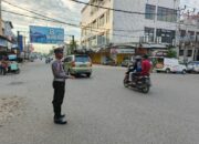 Sat Lantas Polres Bima Kota Laksanakan Rawan Pagi, Wujudkan Rasa Aman Bagi Pengguna Jalan