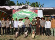 Kapolres Bima Kota Ikuti Kegiatan Penanaman Jagung Serentak Kuartal III Tahun 2025, Dukung Ketahanan Pangan Nasional