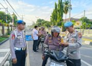 Opsgaktiblin Personel Polres Bima Kota, Sipropam Tegakkan Disiplin Internal Dalam Rangka Ops Patuh Rinjani 2025