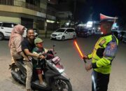 Sat Lantas Polres Bima Kota Gelar Blue Light Patrol dan Pengaturan Lalu Lintas di Seputaran Kota