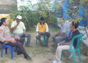 Jumat Curhat Polsek Lambu: Bhabinkamtibmas Ajak Warga Jaga Kamtibmas