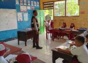 Polsek Bayan Kawal Program Makan Bergizi Gratis di SDN 1 Anyar