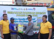 Polres Bima Kota Bersama Bulog Bima Gelar Pangan Murah, Warga Antusias