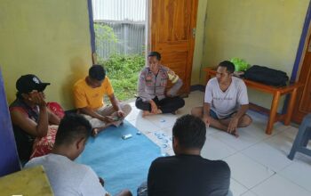 BHABINKAMTIBMAS DESA HU’U AJAK WARGA JAGA KAMTIBMAS DAN BERANTAS PEREDARAN NARKOBA