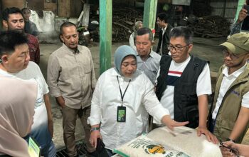 PENGECEKAN HARGA DAN KUALITAS BERAS DI PASAR TRADISIONAL DAN GUDANG PI KABUPATEN DOMPU