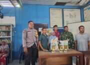 Bhabinkamtibmas Rhee Kawal Distribusi Bantuan Pangan Kemensos untuk 190 KPM