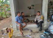 BHABINKAMTIBMAS DESA PRAKO LAKSANAKAN SAMBANG WARGA DAN SAMPAIKAN IMBAUAN KAMTIBMAS