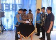 ‎Polres Loteng Gelar Penandatanganan Pakta Integritas Penerimaan Bintara Brimob Polri T.A 2026. ‎