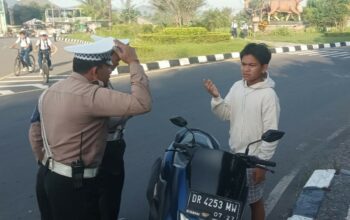 Jamin Kamseltibcarlantas, Sat Lantas Lobar Fokus Gatur Pagi dan Penindakan