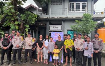 Sambut HUT ke-80, Brimob Polda NTB Gelar Bakti Sosial di Panti Asuhan dan Ponpes Kota Mataram