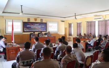 Menjelang Operasi Zebra 2025, Polres Bima Kota Laksanakan Lat Pra Ops di Rupatama