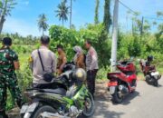 BHABINKAMTIBMAS DESA BANJAR LAKUKAN SAMBANG DESA DAN MONITORING LAHAN PERTANIAN