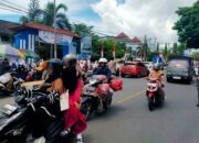 Jaga Kelancaran Lalin, Polsek Gerung Amankan Jam Pulang Sekolah