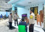 Polsek Dompu Intensifkan Patroli Pengamanan Gereja, Ibadah Minggu Berjalan Aman dan Kondusif