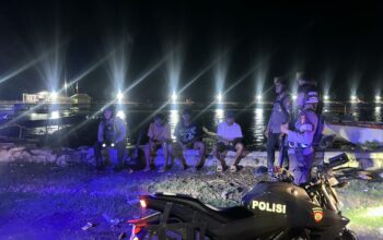 Sat Samapta Polres Bima Kota Laksanakan Patroli Dialogis, Sampaikan Himbauan Kamtibmas kepada Masyarakat