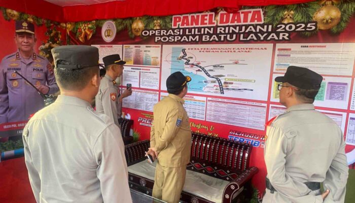 Bupati Lombok Barat Pantau Pospam Batulayar Jelang Nataru