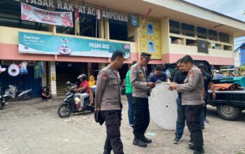 Operasi Lilin Rinjani 2025, Subsatgas Binmas Jaga Titik Keramaian