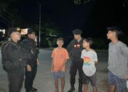 Cegah Aksi Balapan Liar dan Potensi Guankamtibmas Menjelang Perayaan Nataru Satsamapta Polres Bima Pertebal Patroli KRYD Malam hari