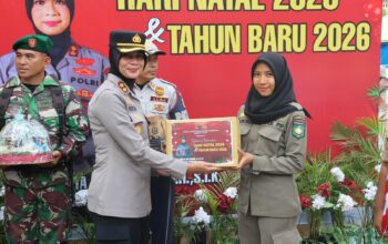 Patroli Skala Besar Kapolres Bersama Forkopimda Sumbawa, Jamin Malam Natal 2025 Berlangsung Damai.