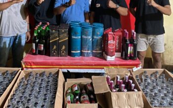 Jelang Pergantian Tahun, Polres Bima Kota Sita Ratusan Botol Miras di Kelurahan Santi